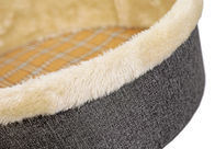 Piatto della posta di scratch di gatto di naturalezza/metropolitana della carta/materiale rotondi della pelliccia fornitore