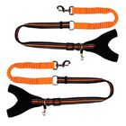 Collari di cane di modo e guinzagli con la corda intrecciata nylon ritrattabile esteso elastico fornitore