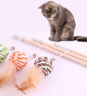 Il gatto interattivo compatto gioca il logo Customed della materia plastica per i gatti/cani fornitore