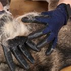 Guanto governare dei peli di cane/pettine di gomma molle del dispositivo di rimozione dei peli animale domestico dei gatti fornitore
