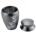 Pesi il materiale dell'acciaio inossidabile di dimensioni 70 * 45 * 70mm delle urne dell'animale domestico 235g per i cani ed i gatti fornitore