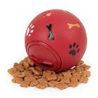 Palla di ampiezza del cane colore blu/rosso, palla dello spuntino del cane masticabile per gli animali domestici di formazione fornitore