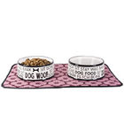 L'alimentatore ceramico rotondo dell'animale domestico di altezza 5.5cm, alimentazione ceramica lancia diametro di 16cm fornitore