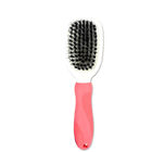 Forma su misura alla moda della doppia spazzola per capelli laterale dell'animale domestico blu/colore di rosa fornitore