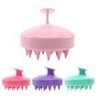 Plastica della spazzola di massaggio del cuoio capelluto dei capelli/materiale durevoli del silicone per la doccia dell'animale domestico fornitore