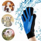 Spazzola Colourful di Deshedding dei peli dei guanti governare cane/del gatto per il bagno pulito fornitore