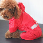 Piccolo cappotto di pioggia del cane del cucciolo riflettente, rivestimento impermeabile respirabile molle del cane fornitore