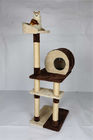 Progettazione livellata amichevole della struttura di scalata del gatto di Eco multi con le pertiche molli fornitore