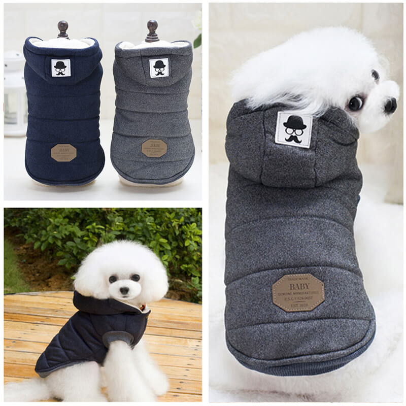 Vestiti caldi del cucciolo di cane del rivestimento della maglia dei vestiti dell'animale domestico di inverno per i piccoli cani di media grandezza fornitore